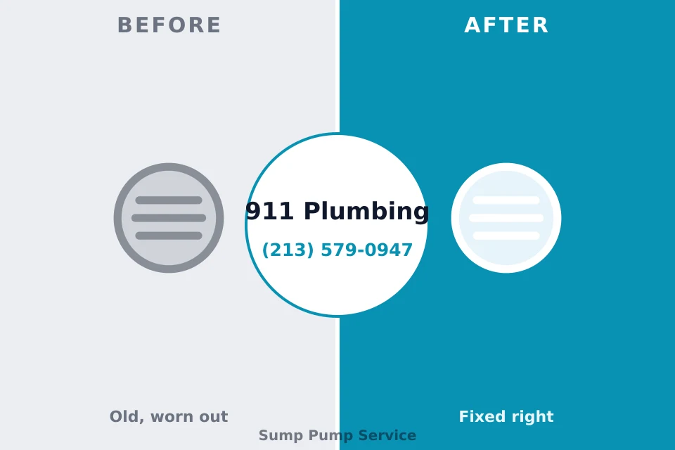 Before and after: plumbing repair South Beloit, IL